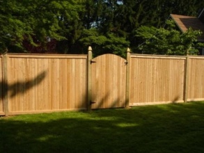 Деревянный забор сплошной 12 метров фото в Дрожжино