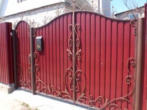 Калитка - пример 1 фото в Дрожжино
