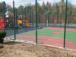 Забор на детскую площадку 50 метров фото в Дрожжино